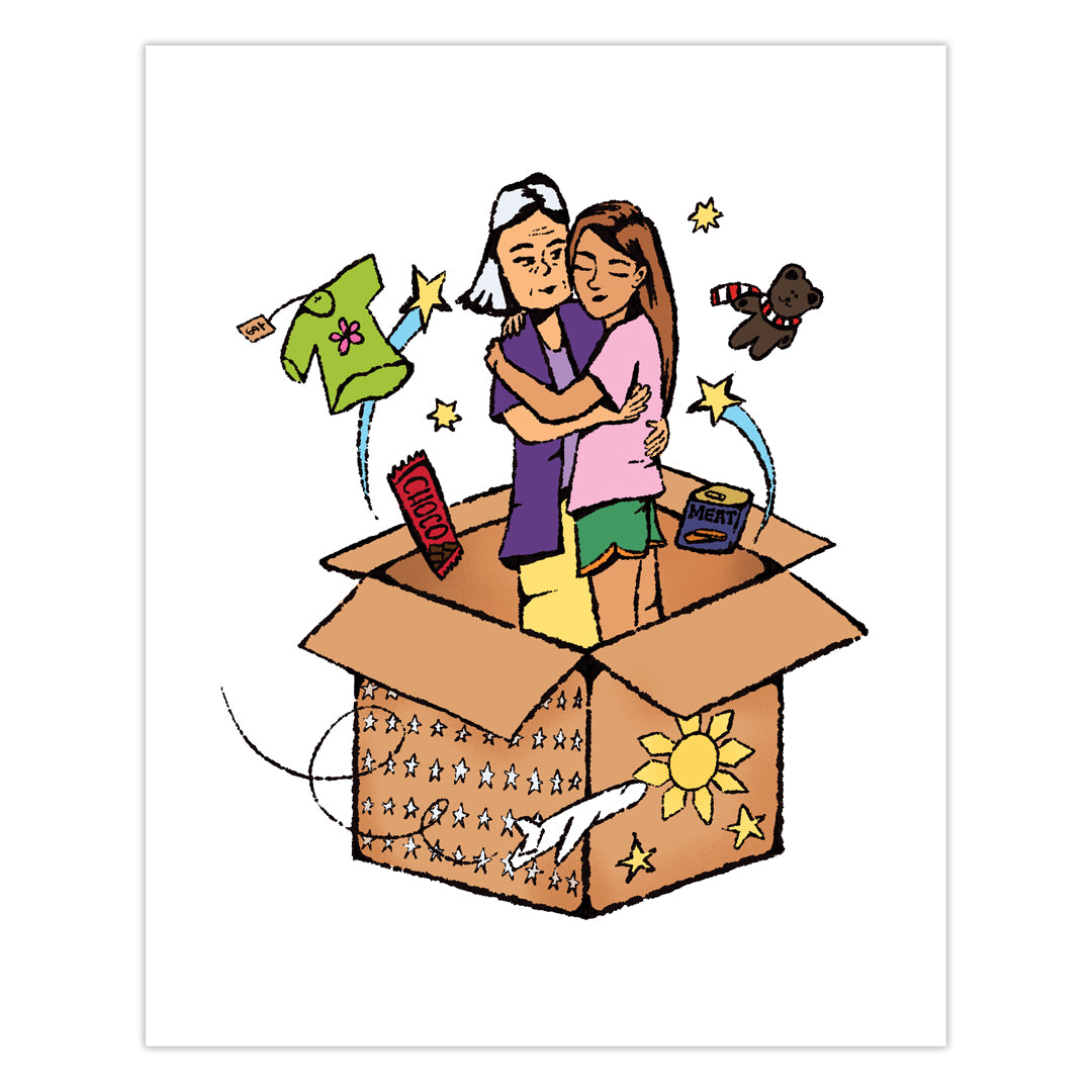 Balikbayan Hug 8" x 10" Print