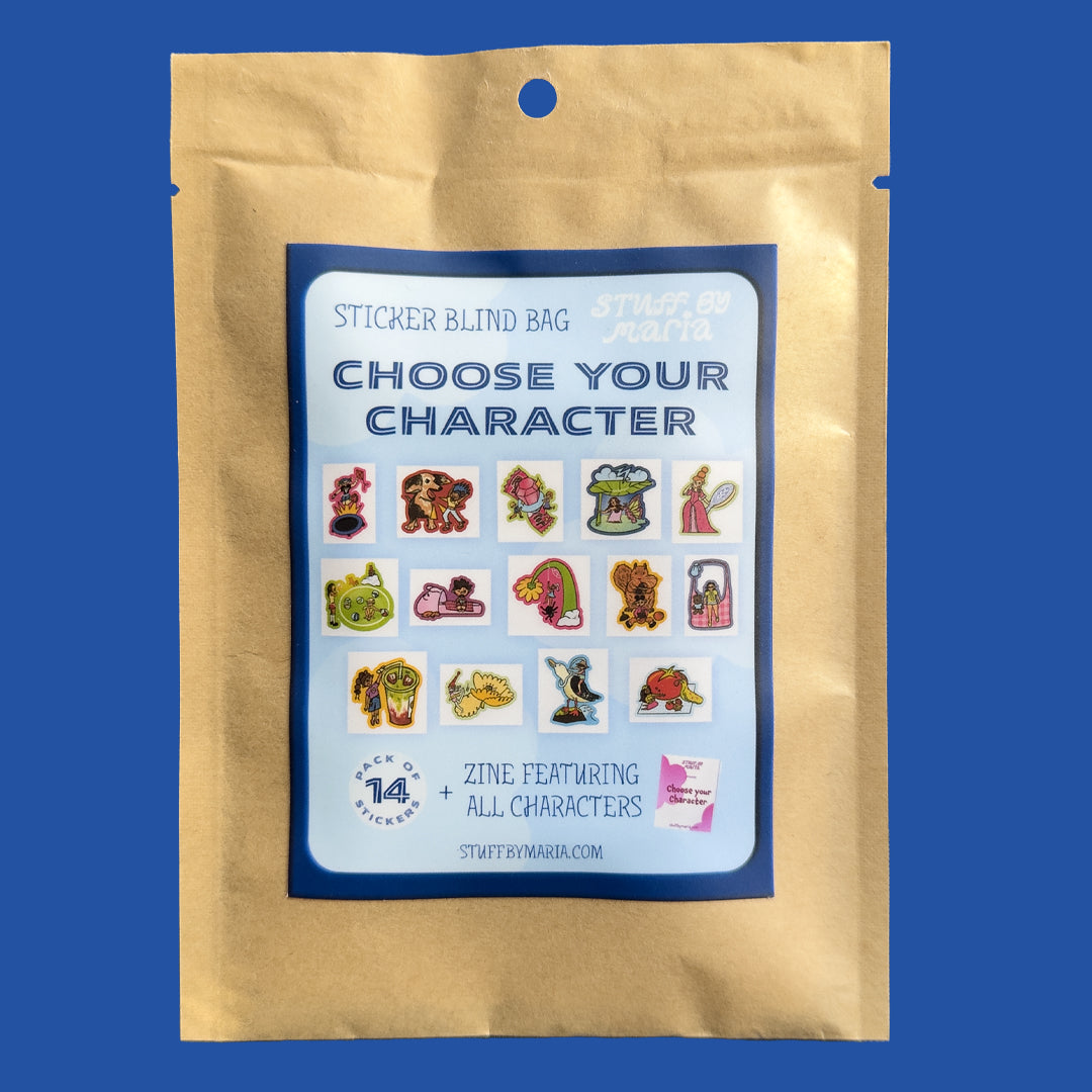 “Chose Your Character” Sticker Mega Pack