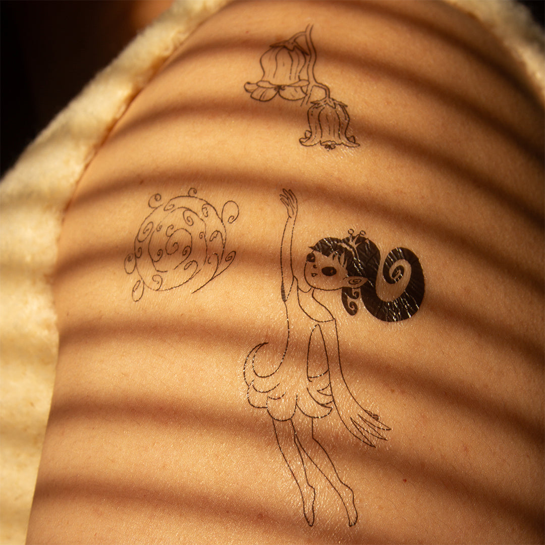 Whimsy - Temporary Tattoo Sheet